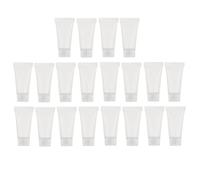 XLWLLNJ 20 Mini Tubes Vides de Crème pour Les Mains, Flacons de Lotion Rechargeables