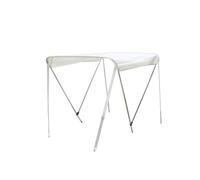 XLWLLNJ Abri Pont avec Structure en Métal Léger et Tissu Oxford Traité Conception Arquée Qui s'adapte Parfaitement à la Coque Protégeant Contre Le Soleil et