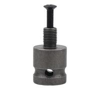 XLWLLNJ Adaptateur Mandrin Perceuse 1/2 pour Conversion Outil Embout Hexagonal Transition Clé à Percer Fonction Pratique Durabilité Acier Carbone Convient à B, Compteur 10mm