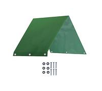 XLWLLNJ Bâche de Protection pour Balançoire en Bois pour Enfants, Facile à Installer, Imperméable et Anti-poussière, Réutilisable, 228 X 109 Cm, Vert