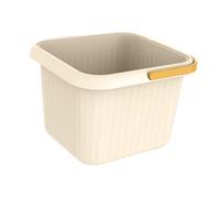 XLWLLNJ Bain de Pieds, Baignoire Balnéo Robuste, Bain de Pieds Portable pour La Maison, Relaxant, Pédicure Massante, CarrÉ