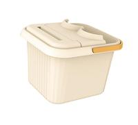 XLWLLNJ Bain de Pieds, Baignoire Balnéo Robuste, Bain de Pieds Portable pour La Maison, Relaxant, Pédicure Massante, Carré avec Couvercle