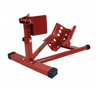 XLWLLNJ Béquille Avant Support Avant Roue Lève-roue Berceau Support Structure Métallique Peinte Réglable Maintien Ferme pour Stationnement Contrôle et, Rouge