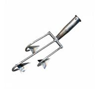 XLWLLNJ Binette à Désherber Houe Jardin Griffe Outil Agricole Weeding Hoe Construction Renforcée pour Désherbage Décompactage Creusement Léger Plantation de, Binette À 3 Dents