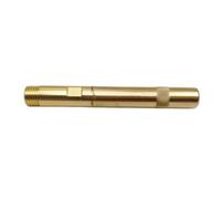 XLWLLNJ Buse Haute Pression Pointe Buse Nettoyeur Embout Jet Embout Lance Acier Inoxydable Résistant Fixation Rapide 1/4 Pouce, Buse Unique, Laiton, Moleté, 0.4-4.2