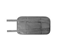 XLWLLNJ Ceinture Wrap d'Huile de Ricin Réutilisable Coton Sangle Boutonnage Poche Zippée Chaud Froid Douceur Épousant la Taille Convient, Noir
