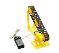 XLWLLNJ Convoyeur Éducatif Maquette Modèle Kit de Bricolage Jouet Démontrant la Force Rotative Convertie en Mouvement Linéaire avec Rail Électrique en
