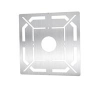 XLWLLNJ de Mesure de Carrelage Règle D'Implantation pour Carreleur Outil Robuste Acier Inoxydable Positionnement Exact Convient Réf, Petit Trou D'ouverture