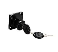 XLWLLNJ de Tiroirs de Bureau Verrouillables avec Deux Clés pour Bornes D'arcade, Noir 22mm
