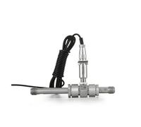 XLWLLNJ Débitmètre Liquide Débitmètre Numérique Débitmètre Industriel Compteur de Débit à Insertion Directe Inox 304 Lecture Précise Tête Supérieure Câblée, DN6, DN6 Filetage Sortie D Impulsion