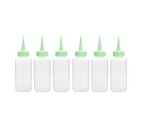 XLWLLNJ Flacons de Teinture Capillaire Professionnels, Flacons de Shampoing de 160 Ml/200 Ml, Flacons de Lavage de Cheveux, Flacons de Teinture Capillaire Pou, Vert, Petit