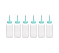 XLWLLNJ Flacons de Teinture Capillaire Professionnels, Flacons de Shampoing de 160 Ml/200 Ml, Flacons de Lavage de Cheveux, Flacons de Teinture Capillaire Pou, Bleu, Petit