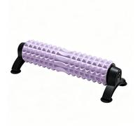 XLWLLNJ Foam Roller Support Rouleau de Massage, Violet, Rouleau En Mousse En Forme De Croissant Avec Support