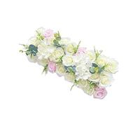 XLWLLNJ Grande Couronne de Porte D'entrée, Guirlande de Fleurs Artificielles, Décoration Suspendue,