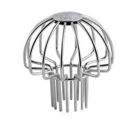 XLWLLNJ Grilles de Protection de Gouttières en Aluminium, Récupérateurs de Feuilles, Drainage, Antirouille, Accessoires Pratiques pour Balcons, Jardins, pour 40mm à 50mm