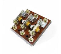 XLWLLNJ Interrupteur Rotatif Commutateur à Couteaux Interrupteur Sectionneur Commutateur Biposition Base Isolée en Cuivre pour Coupure Photovoltaïque et