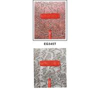 XLWLLNJ Lot de 2 Rouleaux à Peinture de 7 Pouces à Motifs de Fleurs, Feuilles et Buissons En Relief.