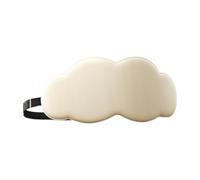 XLWLLNJ Masque de Sommeil 3D Contouré Nuit Blocage de Lumière en Soie Glacée Antisudation avec Cavités pour les Yeux Adapté Avion Travail Domicile, Doré