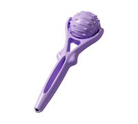 XLWLLNJ Massage Roller Manuel avec Rouleau Massage Balle Point Déclencheur Acupression Outil Auto-massage en PP Confortable et Portable Transport Facile, Violet