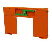XLWLLNJ Mécanisme de Porte Éducatif Maquette Interactive de Porte Coulissante Kit STEM Jouet d'Ingénierie Motorisé Mécanisme Crémaillère Pignon et Rails