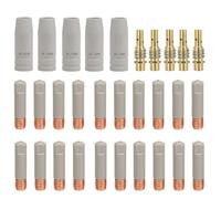 XLWLLNJ Mig Nozzle Coffret Pièces Soudage Buses Pointe Alliage Cuivre Aluminium Montage Aisé Adapté Environnement Métallurgie Entretien Atelier, 0-8mm