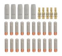 XLWLLNJ Mig Nozzle Coffret Pièces Soudage Buses Pointe Alliage Cuivre Aluminium Montage Aisé Adapté Environnement Métallurgie Entretien Atelier, 1-0mm
