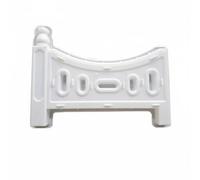 XLWLLNJ Moule à Clôture pour Bordure Décorative Matrice Plastique Épaisse Outil Manuel pour Délimiter Parterres de Fleurs Adapté aux Parcs Urbains Sentiers Espaces Résidentiels, Grand 5-Trous
