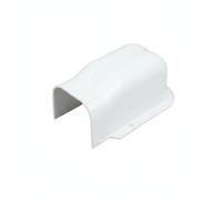 XLWLLNJ Mur PVC pour Climatisation tuyaux Manchon Douille Boîtier à Deux Ouvertures Protection Contre Intempéries et Usure Fixation Discrète Suitable pour Mur, 75 65mm
