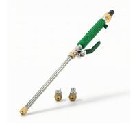 XLWLLNJ Nettoyeur Haute Pression Lance Buse Pulvérisateur Jet Ajustable pour Difficiles d'Accès et Rincage Efficace Adapté pour Nettoyage Auto Jardin Trottoirs Abris, Green