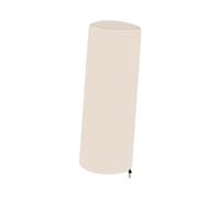 XLWLLNJ Patio Heater Couverture Protection Étanche Anti-Vent Anti-poussière Fermeture Éclair Sac Rangement Oxford Convient Terrasse Extérieur, Beige