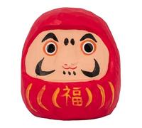 XLWLLNJ Petite Poupée Daruma En Bois, Ferme Japonaise, Voiture Du Nouvel An,