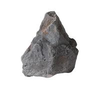 XLWLLNJ Pierre Paysagère Roche Artificielle Sable Ornement Jardin Texture Naturelle PU Élément Convient pour Cour Extérieure Parc Hôtel Rue Place, Gris 27cmx18cm