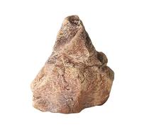 XLWLLNJ Pierre Paysagère Roche Artificielle Sable Ornement Jardin Texture Naturelle PU Élément Convient pour Cour Extérieure Parc Hôtel Rue Place, Jaune 27cmx18cm