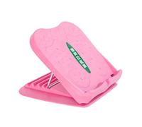 XLWLLNJ Planche d'Étirement Accessoire Entraînement Mollet Jambe Planche Inclinée Surface Antiglisse Massage Intégrée Adaptée Séances Sport Maison Espace Collectif, Rose