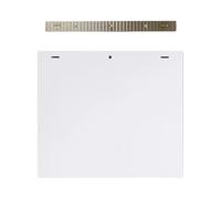 XLWLLNJ Positionneur Règle de Dessin pour Animation Professionnel avec Barre de Positionnement Trois Trous Outil de Fixation de Papier pour Illustration Acces, avec 200 Feuilles