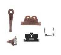 XLWLLNJ Ressort de Tondeuse à Cheveux Composant de Remplacement Ensemble de Réparation Pièce D'Entretien Commutateur D'Alimentation pour Un Montage Simple Ad, Brun