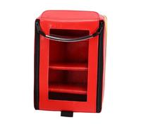 XLWLLNJ Sac Vide de Premiers Soins Compact avec Fermeture à Glissière Fluide Conception Intérieure Pensée pour Un Rangement Optimal pour Urgences et, Rouge