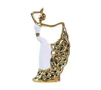 XLWLLNJ Sculpture En Céramique Représentant Une Danseuse, Une Poupée Unique, Un Ornement D'art Moderne pour La Décoration D'une Chambre, D'une Tab