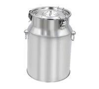XLWLLNJ Seau de Traite Multifonctionnel, Facile à Utiliser, en Acier Inoxydable, pour La Traite des Bre t des Vaches, 10l