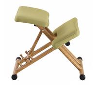 XLWLLNJ Siège de Posture Enfant Chaise à Genoux Ergonomique Tabouret Ajustable Banc Orthopédique avec Réglage à Trois Niveaux Maintien du Dos et Prévention de, Vert, sans Dossier