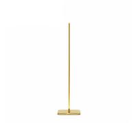XLWLLNJ Socle de Présentation Support Présentoir Piédestal Colonne Réglable avec Hauteur Ajustable Télescopique en Acier Inoxydable et Base Circulaire, Or