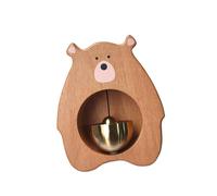 XLWLLNJ Sonnette Décorative En Bois Au Son Clair. Idéale pour Ouvrir Les Portes, Les Réfrigérateurs, Les Restaurants Ou Les Magasins, Bois de Hêtre