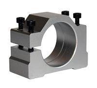 XLWLLNJ Support Broche CNC Support Montage Moteur Alliage Aluminium Bride Pièce Remplacement Séisme Longue Durée Adapté Machine Gravure, 56MM