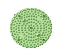 XLWLLNJ Tapis de Massage Des Pieds En Silicone Flexible Coussin de Massage Acupression Léger Pliable Tapis de Relaxation Pieds Portable Convient Salon Chambre, Vert