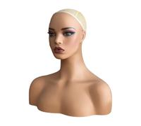 XLWLLNJ Tête de Mannequin Féminin avec épaules pour Présentation - Mannequin Multifonctionnel En PVC