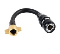 XLWLLNJ Tuyau D'air pour Camion avec Raccord D'entrée de Réservoir, Adaptateur à Connexion Rapide, Kit de Réparation de Vanne, Tube de Raccor, 100cm