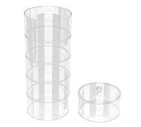 XLWLLNJ Vitrine de Support D'organisateur Antipoussière Empilable Multifonctionnelle de Boîte de Rangement pour Le, 6 couches
