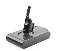 XLX Batterie de Remplacement 6.0Ah pour Dyson V8 - Compatible avec Aspirateurs Balai V8 Animal/Absolute/Motorhead/Fluffy/SV10(215681, 6 Cellules)
