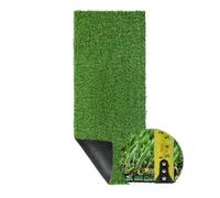 XLX TURF Tapis de gazon artificiel 1,2 m x 3 m - Hauteur des poils de 15 mm et gazon synthétique doux et réaliste - Tapis de gazon pour chiens, enfants, animaux domestiques, intérieur et extérieur