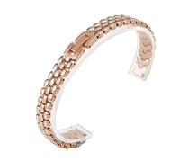 XLXKGPGKMK Bracelet en métal, Acier Inoxydable, for Femme, élégant et Tendance, de Rechange(Rose Gold,14mm)